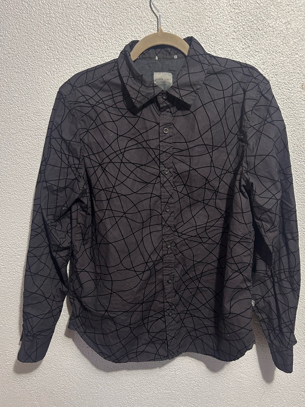Asher jones London button down shirt size medium